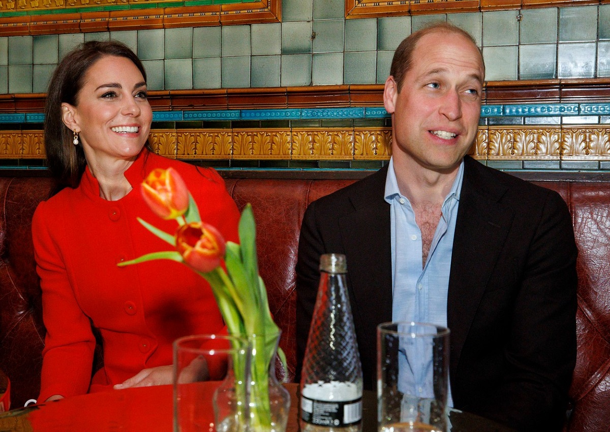 Kate Middleton și Prințul William la un pub din Soho