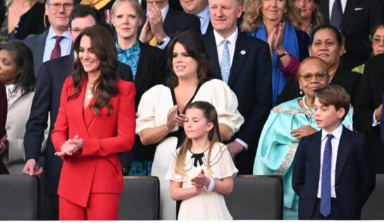 Prințul George și Prințesa Charlotte au dansat la Concertul de încoronare. Copiii lui Kate Middleton și ai Prințului William s-au distrat la evenimentul organizat în onoarea bunicului lor