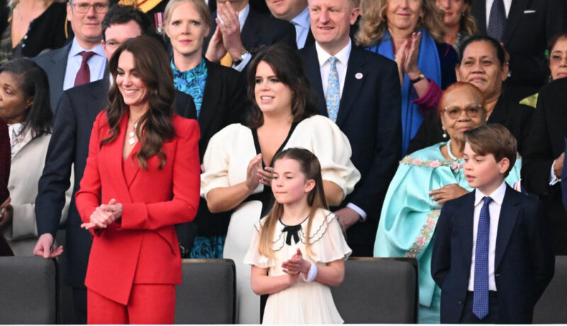 Prințul George și Prințesa Charlotte au dansat la Concertul de încoronare. Copiii lui Kate Middleton și ai Prințului William s-au distrat la evenimentul organizat în onoarea bunicului lor