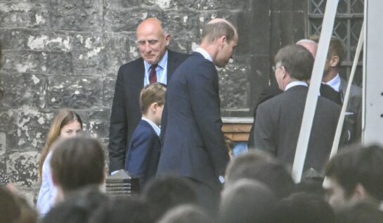 Kate Middleton și Prințului William au fost prezenți la repetiția de încoronare. Prințul George, Prințesa Charlotte și Prințul Louis s-au alăturat părinților lor