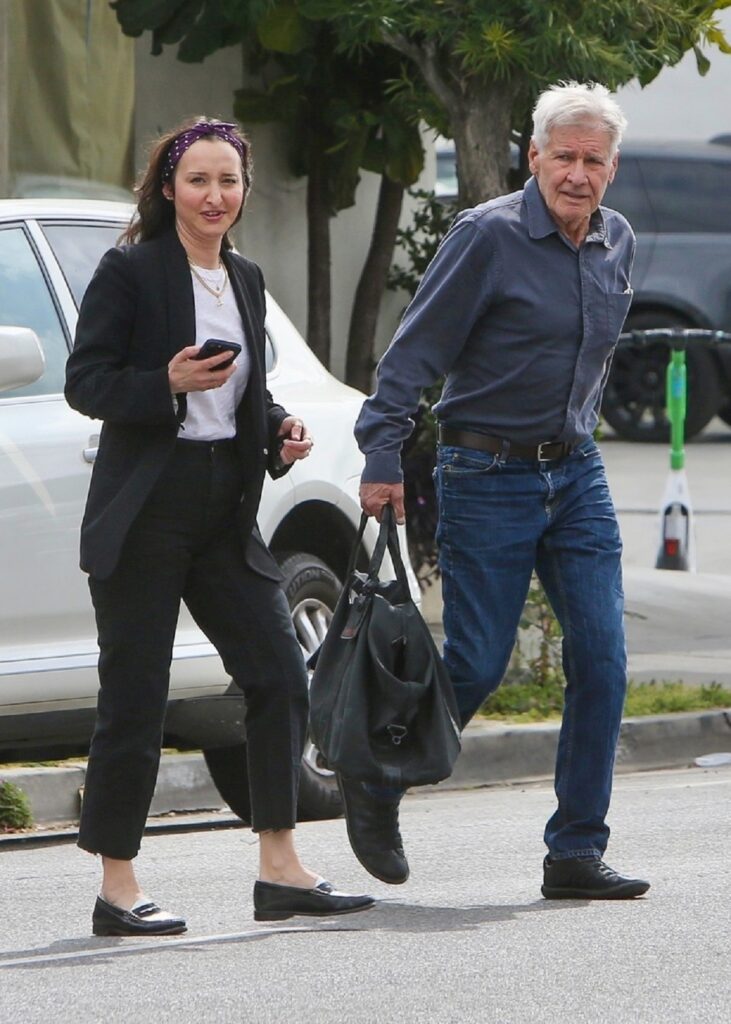 Harrison Ford alături de fiica sa, Georgia Ford