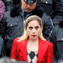 Lady Gaga, fotografiată în timp ce filmează pentru noul film în care este implicată