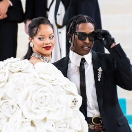 Rihanna și A$AP Rocky la Met Gala 2023