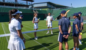 Kate Middleton și Roger Federer au stat de vorbă cu mai mlte persoane de pe terenul de tenis