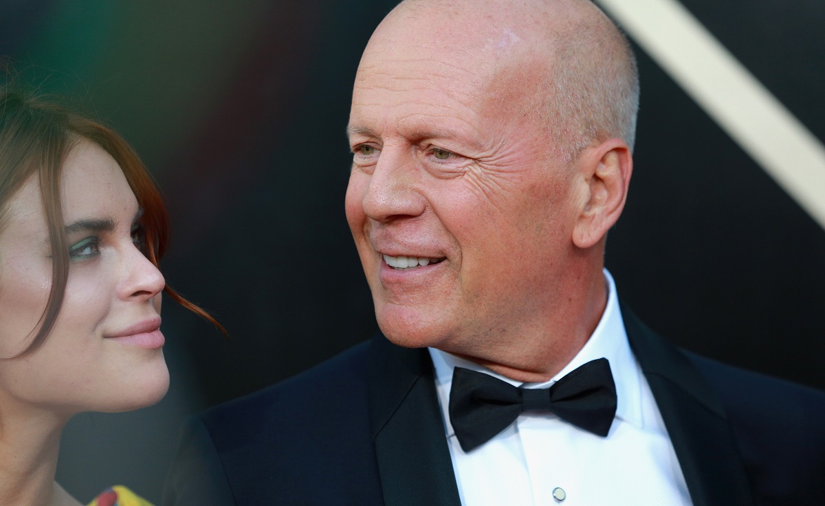 Tallulah Willias alături de Bruce Willis la premiera Roast of Bruce Willis
