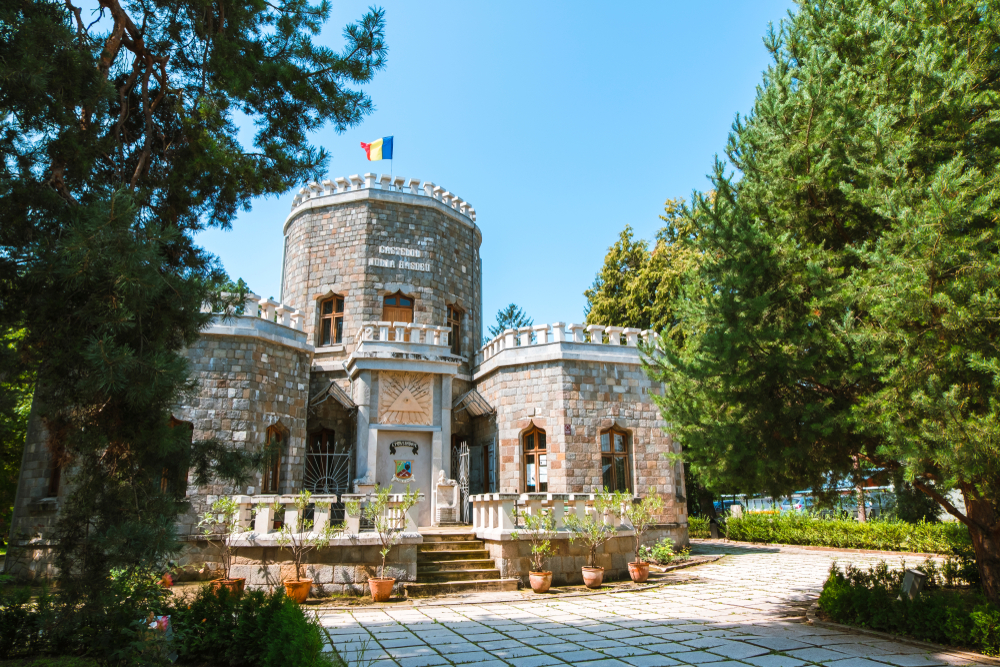 Imagine cu Castelul Iulia Hașdeu din Câmpina