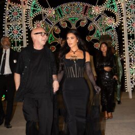 Dominico Dolce alături de Kim Kardashian la petrecerea ținutăde acesta