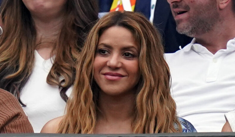 Shakira, în tribune la Wimbledon, cu zâmbetul pe buze