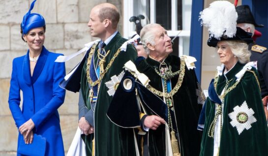 Regele Charles și Regina Camilla au fost celebrați în Scoția. Imagini din cadrul ceremoniei fastuoase de la Edinburgh