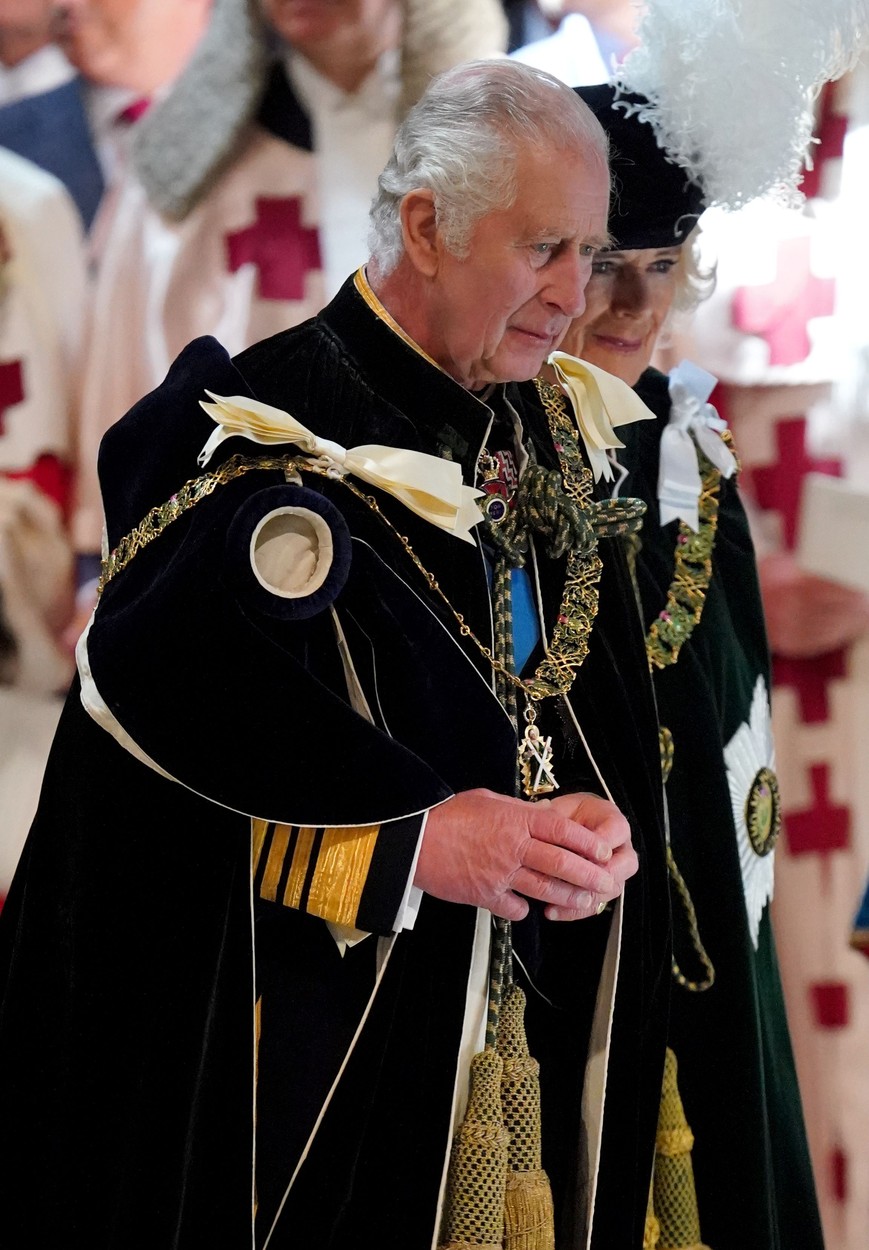 Regele Charles, în haine regale, la ceremonia sa din Scoția