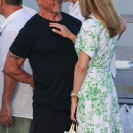 Sylvester Stallone, alături de soție, pe Riviera Franceză
