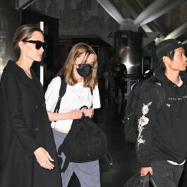 Pe 15 august 2023, Angelina Jolie a fost surprinsă împreună cu Vivienne și Pax Jolie-Pitt pe Aeroportul JFK din New York City, la scurt timp după ce avionul în care s-au aflat a aterizat