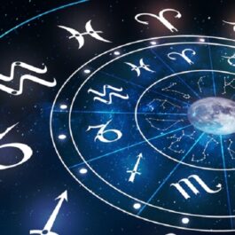 Semne zodiacale aflate pe marginea unor cercuri