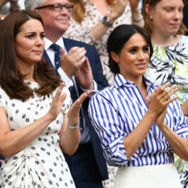Meghan Markle și Kate Middleton, la Wimbeldon, apropiate, în timp ce aplaudă