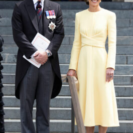Pe 3 iunie 2022, când au avut loc alte festivităţi ce au marcat Jubileul de Platină al Reginei Elisabeta a II-a, Kate Middleton a purtat inelul de logodnă care i-a aparținut Prințesei Diana, mama Prințului William