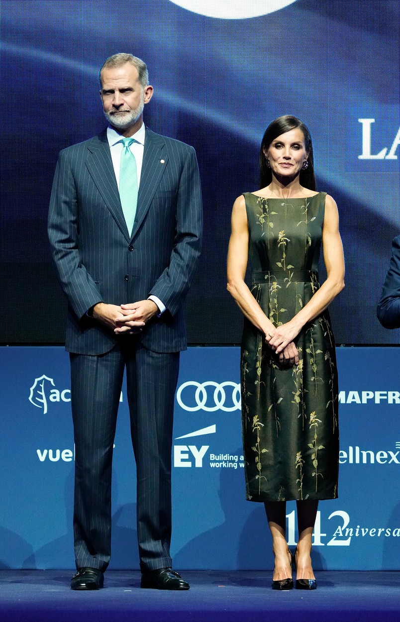 Regina Letizia și Regele Felipe, fotografiați pe scena unui eveniment