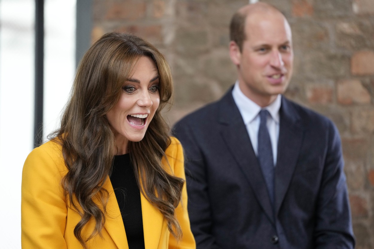 Kate Middleton și Prințul William, eleganți, la un forum de sănătate mintală
