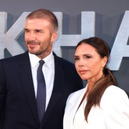 David Beckham și Victoria Beckham la premiera serialului lor TV
