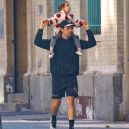 Joe Jonas, pe stradă cu fiica sa cea mare, în New York
