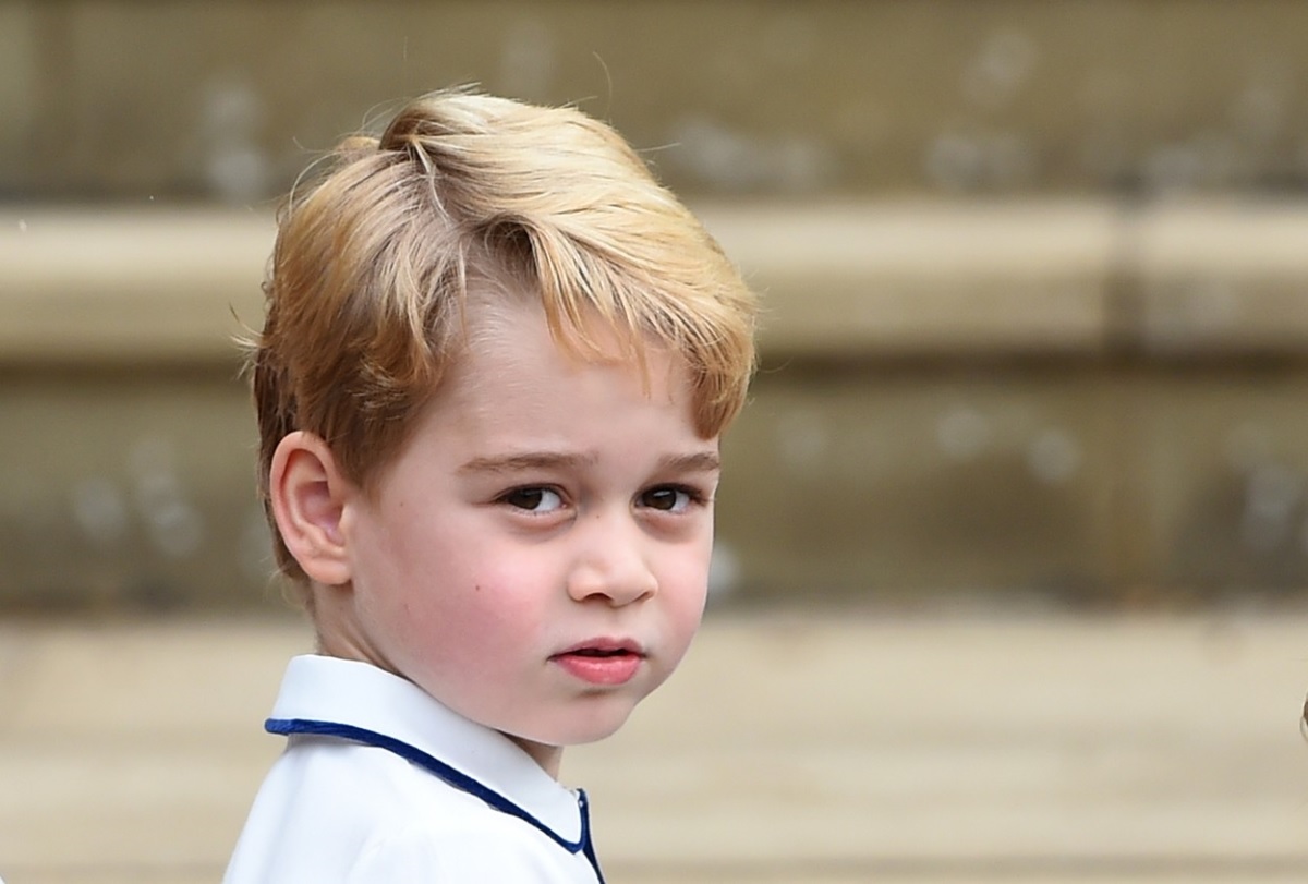 Prințul George surprins într-o fotografie portret