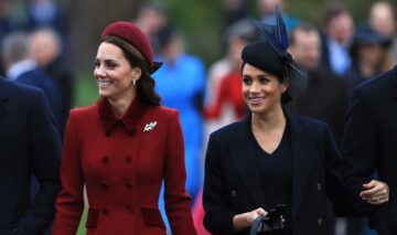 Kate Middleton și Meghan Markle la slujba de Crăciun din anul 2018