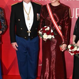 Prințesa Charlene și Prințul Albert, eleganți, la un eveniment de Ziua Națională a Monaco