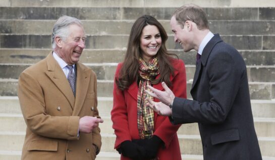 Prințul William și Kate Middleton au postat o fotografie rară cu Regele Charles. Imaginea a fost însoțită de un mesaj emoționant