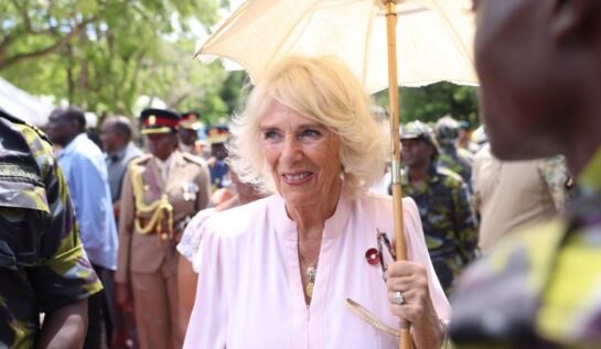 Regina Camilla a purtat o pereche specială de cercei în timpul turneului din Africa. Povestea bijuteriilor are legătură cu Regele Charles