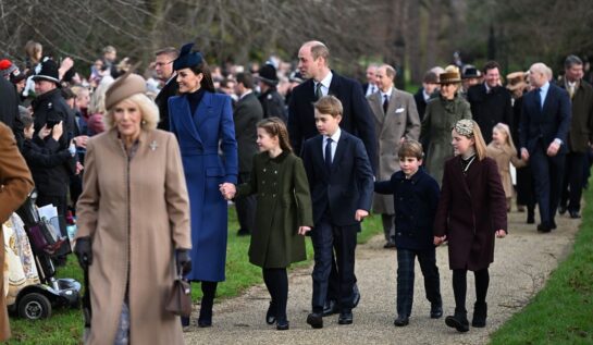 Familia Regală Britanică a mers și anul acesta la slujba de Crăciun. Copiii Prințesei de Wales au fost în centrul atenției