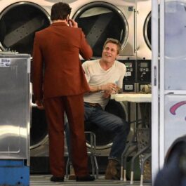Brad Pitt filmează pentru producția F1