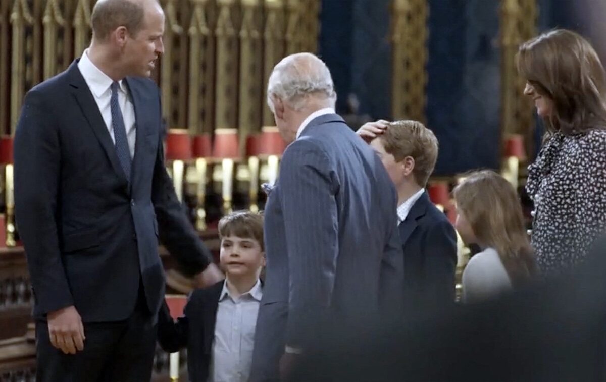 Kate Middleton, alături de Regele Charles și copiii ei la slujba de Crăciun