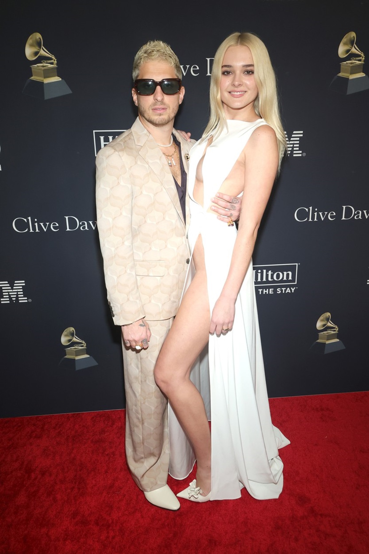 Charlotte Lawrence și iubitul ei, Andrew Watt la Gala Premiilor Grammy 2024