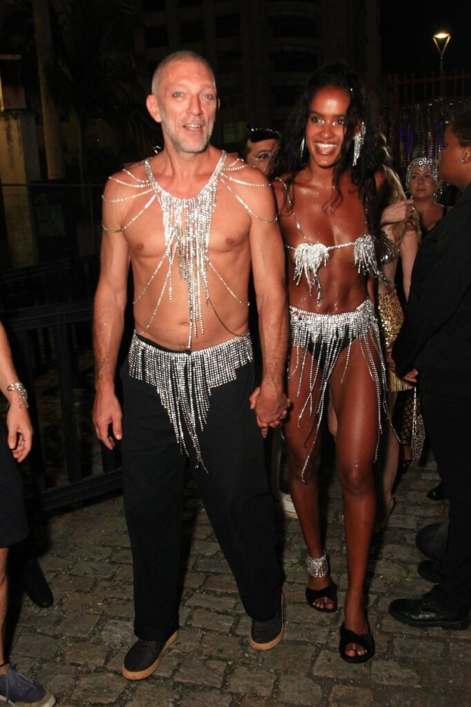 Vincent Cassel și Narah Baptista la Carnavalul de la Rio