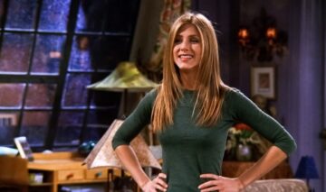 Jennifer Aniston într-o scenă din serialul Friends