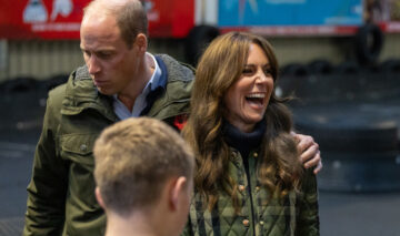Kate Middleton alături de Prințul William, la un eveniment