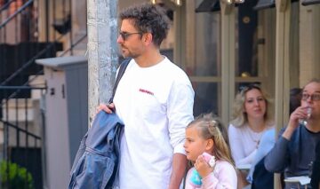 Bradley Cooper e un tată mândru de fiica sa. Lea De Seine are acum 7 ani și e mai mereu în compania tatălui său