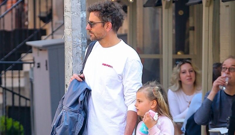 Bradley Cooper e un tată mândru de fiica sa. Lea De Seine are acum 7 ani și e mai mereu în compania tatălui său