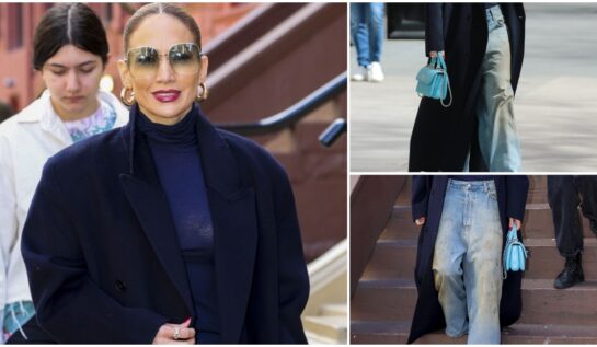 Cât costă blugii murdari purtați de Jennifer Lopez în New York. Vedeta a dat o mică avere pe ei
