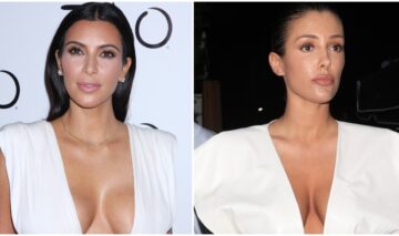 Colaj cu Kim Kardashian și Bianca Censori