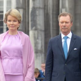 Marele Duce Henri, alături de soția sa, la un eveniment în Belgia