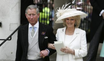 Regele Charles și Regina Camilla în ziua în care s-au căsătorit în 2005