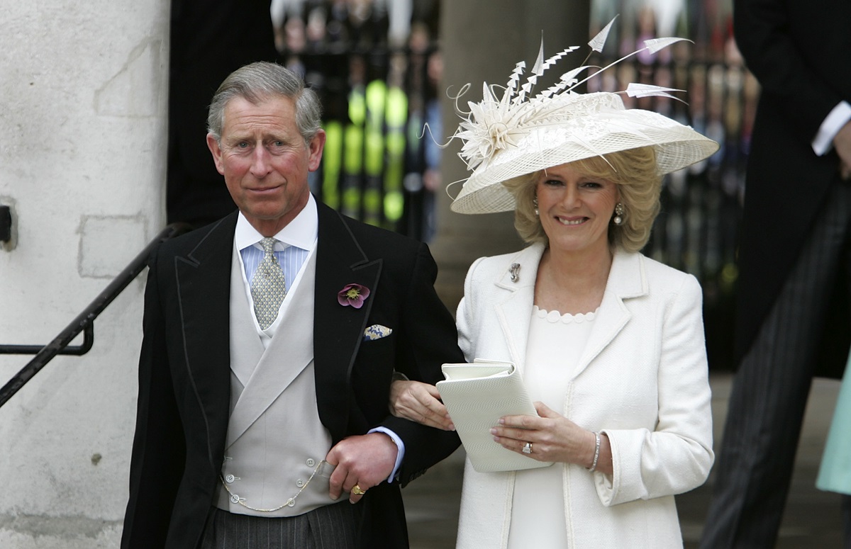 Regele Charles și Regina Camilla în ziua în care s-au căsătorit în 2005